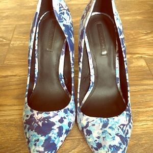 EUC floral heels